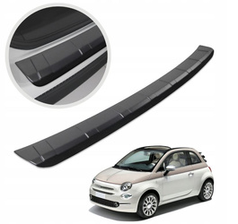 Bagkofanger beskyttelsesliste til FIAT 500X 2015-2018 | ABS