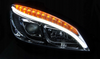 Lygter Mercedes W204 C-klasse 07-10 Led i krom