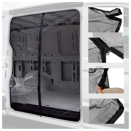 Myggenet til VW T6 sidedør 2015+