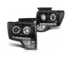 Forlygteringe sort til Ford F150 Mk12 08-14
