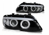 Forlygter BMW X5 E53 Ringe CCFL Sort D2S XEN