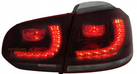 LED-baglygter VW GOLF 6 VI LED FK Smoke