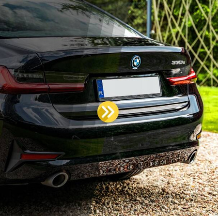 Bagklaps kantliste til SSNAGYONG TORRES 2022- | krom