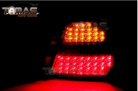 BMW E90 05-08 rød røg LED-lamper DEPO