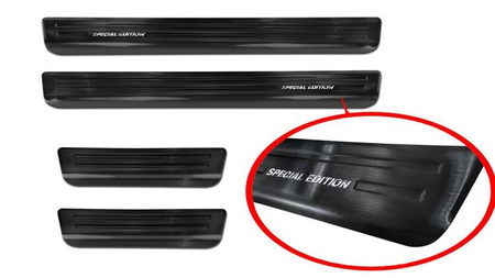 Dækplader til Skoda Kamiq (sort stål)