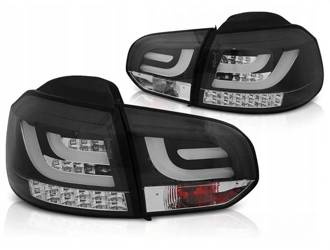 LED-baglygter Vw Golf 6 08-12 sort led-bar
