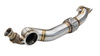 Mitsubishi EVO X udstødningsmanifold + downpipe