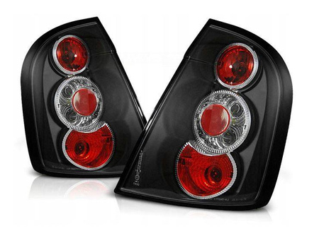 Baglygter Skoda Fabia I Hb 99-04 Sort Tuning