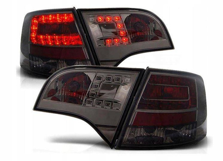 Audi A4 B7 04-08 avant røgfarvede led-lygter