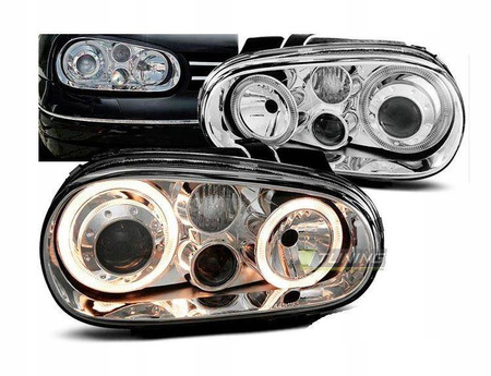 VW Golf IV forlygter CHROM RINGI
