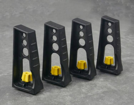 Podpory ograniczniki ładunku belki 35x35 10cm 6szt