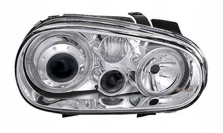 VW Golf IV forlygter CHROM RINGI