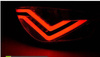 Seat Ibiza 6j 3d 08-12 røde hvide led-lygter