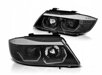 Bmw E90 E91 05-08 3d led sorte ringlys