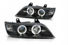 Forlygter BMW Z3 sorte ringe