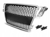 Audi A5 sølv frontgrill i RS-stil 07-11