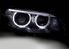 F10 F11 forlygter 10-13 RINGI LED DRL SORT X