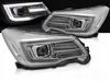 LED-forlygter i krom til Subaru Forester IV