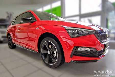 Dæksel til bagkofanger til Skoda Scala (sort)
