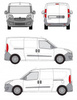 Tagplatform Fiat Doblo Maxi III Opel Combo D