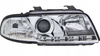 Audi A4 B5 CHROM DAYLIGH forlygter