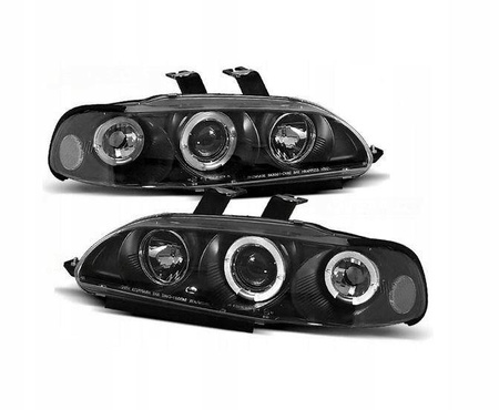 Honda Civic V BLACK RING forlygter