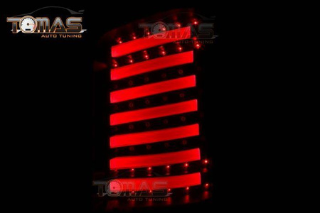 LED-baglygter VW T5 Transporter sort 03-15