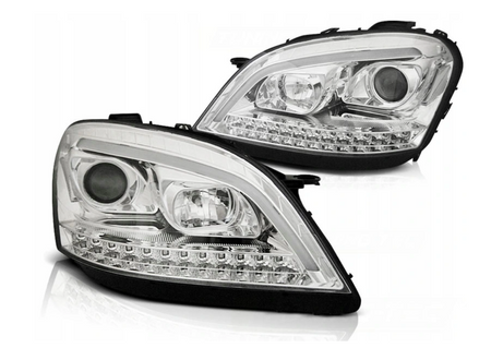 Mercedes W164 Ml M-Klasse 05-07 Chrome Led Seq