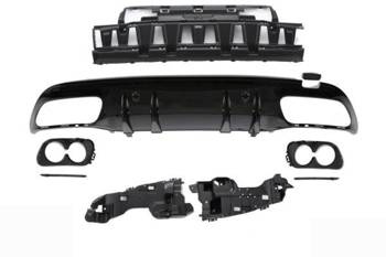 DIFFUSER MERCEDES W205 LOOK C43 AMG SORT