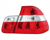 BMW E46 CLEAR RED baglygter