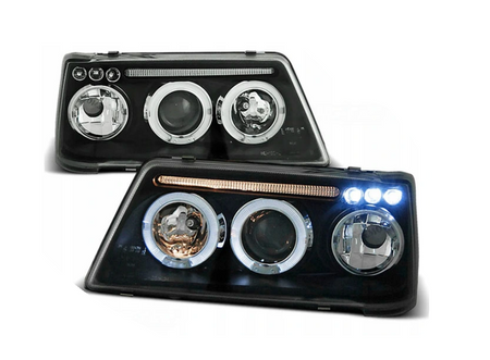 Forlygter Peugeot 205 83-96 Ringi Sort