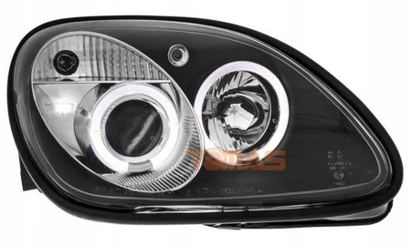 Forlygter Mercedes SLK R170 Sort