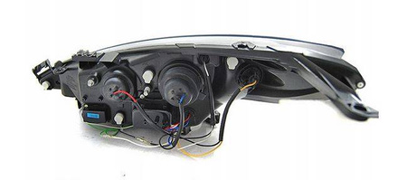 Lygter Peugeot 207 06-12 Chrome led + motorer