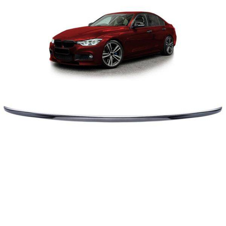 CAP SPOILER til BMW F30 11-18 SEDAN GLOSS BLAC