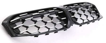 BMW G20 G21 LCI 22- 340 Sort kromgrill