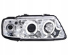 Forlygter Audi A3 8L kromringe