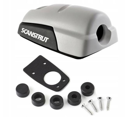 Kabelgennemføring, taggennemføring, 6-10 mm, grå