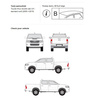 Tagbagagebærer til bagageplatform Toyota Hilux V