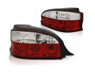 Baglygter Ny Citroen Saxo 96-99 Rød Hvid