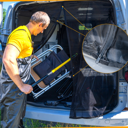 Bagdør myggenet klap insektnet VW VOLKSWAGEN T4 1990-2003