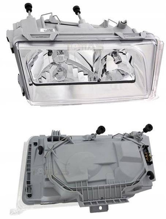 Forlygter Mercedes W124 CHROM