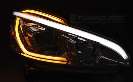 Peugeot 208 12-15 Sorte Led Drl-forlygter