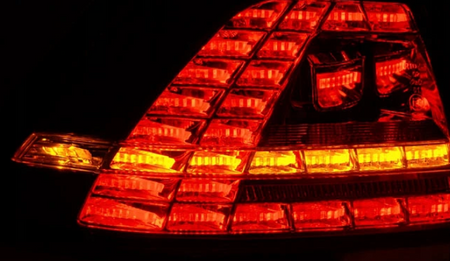 Vw Golf 7 Vii 13-17 R-s Led Dts-lamper