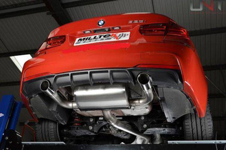 CARBON GLOSSY DIFFUSER BMW F30 F31 335I -O----O-