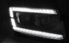 Tube Led-forlygter sort til Vw Crafter Ii 2017-