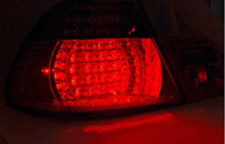 LED-lamper bmw 3 e46 03-06 coupe rød smoke led