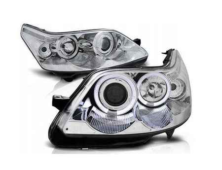 Citroen C4 Angel Eyes Chrome forlygter