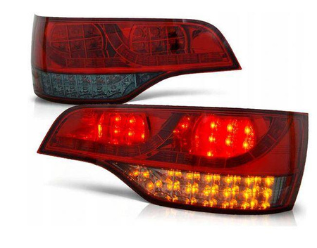Audi Q7 06-09 røde røgfarvede led-blinklys