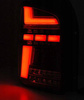 RØD SMOKE LED BAR LYGTE til VW T6.1 20-