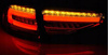 LED r-w dts-lygter til Audi A4 B8 12-15 sedan